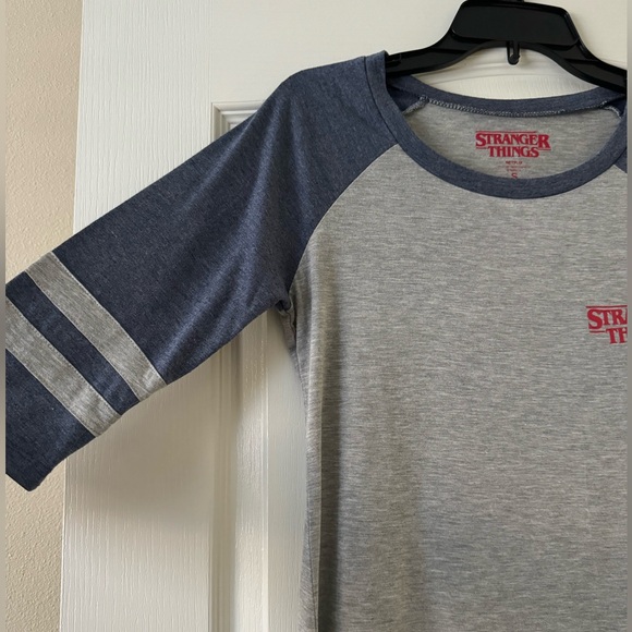 Stranger Things Raglan 3/4 Sleeve Tee - Picture 2 of 7